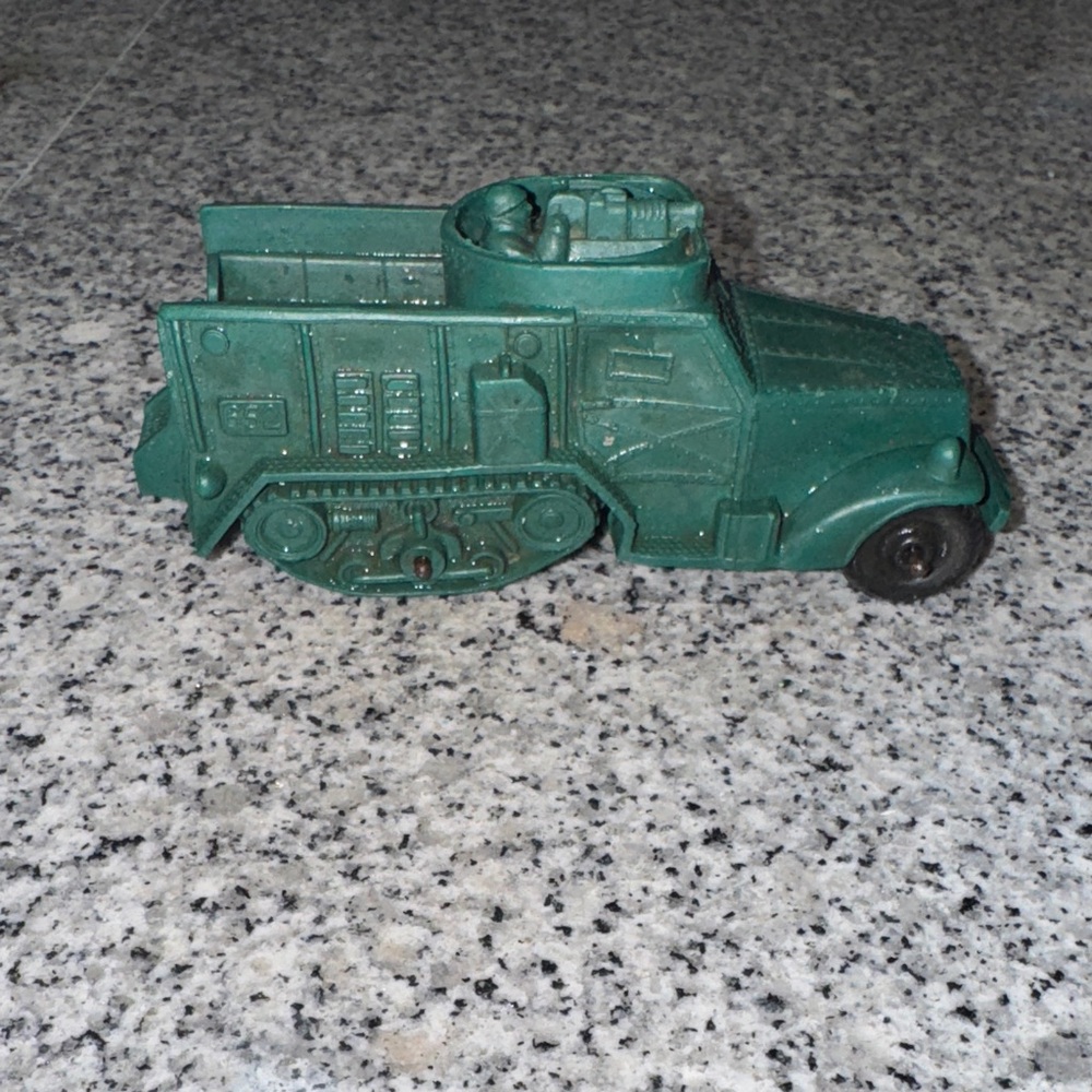 Vintage 1960’s-  Auburn Rubber Military Vehicle Half-Track,